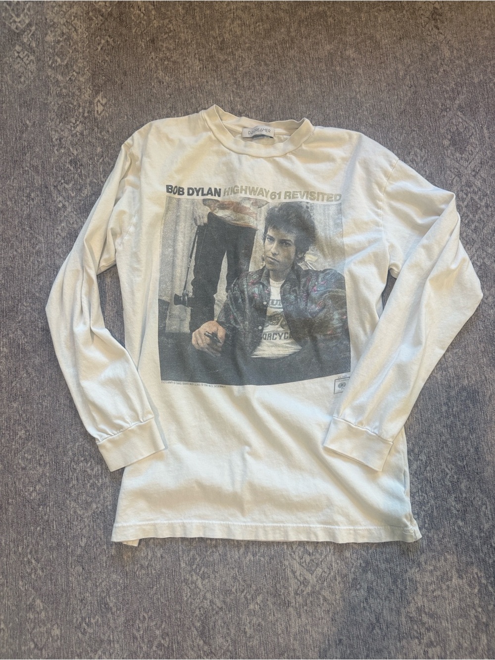Daydreamer Off-White Bob Dylan Highway 61 Revisited Long Sleeve Tee